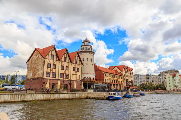 Russland, kaliningrad - 22. september 2018: zentraler teil der — Stockfoto