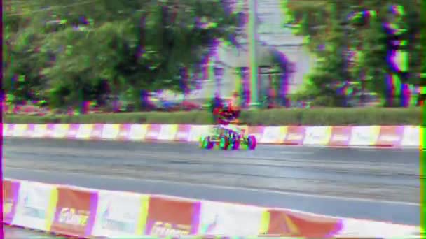 Ekaterinburg Rusko Červenec 7Th 2014 Představení Drive Mans Prototyp Týmu — Stock video