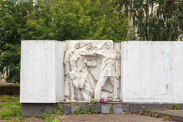 Ρωσία, Ιρκούτσκ - 25 Ιουλίου 2018: Μνημείο συγκρότημα στο χώρο του — Φωτογραφία Αρχείου