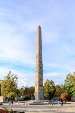 Rusya, Kaliningrad - 22 Eylül 2018: 1200 görevlisi anıt