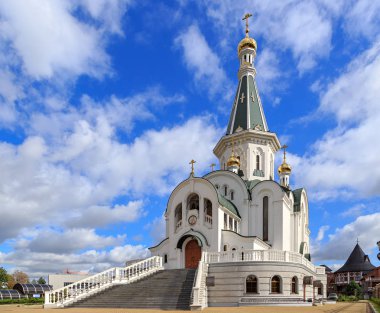 Kaliningrad, Rusya Federasyonu. Kutsal büyük prens Alexander N Kilisesi