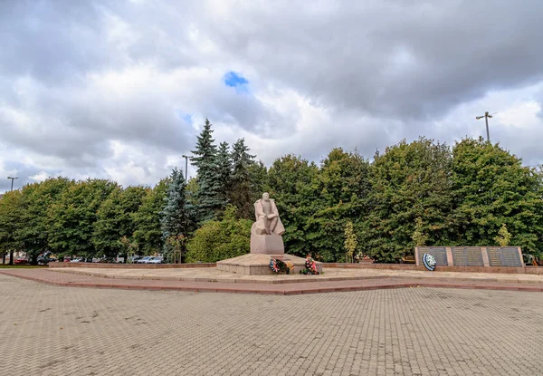 Россия, Калининград - 22 сентября 2018 года: Памятник маршалу Ва — стоковое фото