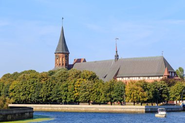 Rusya, Kaliningrad. Kaliningrad şehir merkezi parçası
