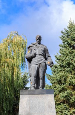 Rusya, Zelenogradsk - 22 Eylül 2018: Anma t karmaşık