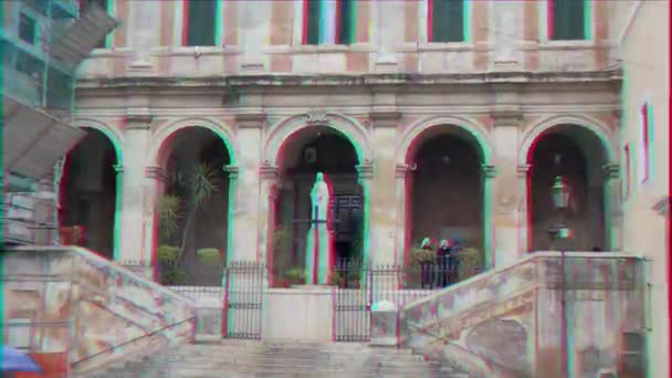 글리치 세인트에 이탈리아 2015 로마의 가톨릭 교회는 로마의 유스에 루스의 — 비디오