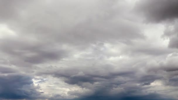 Efecto Fallo Técnico Nubes Cielo Time Lapse Vídeo — Vídeos de Stock