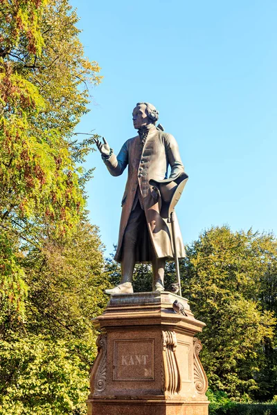Rusland, Kaliningrad - September 25, 2018: Monument voor I. Kant — Stockfoto