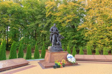 Rusya, Kaliningrad - 22 Eylül 2018: Anıt-anma 