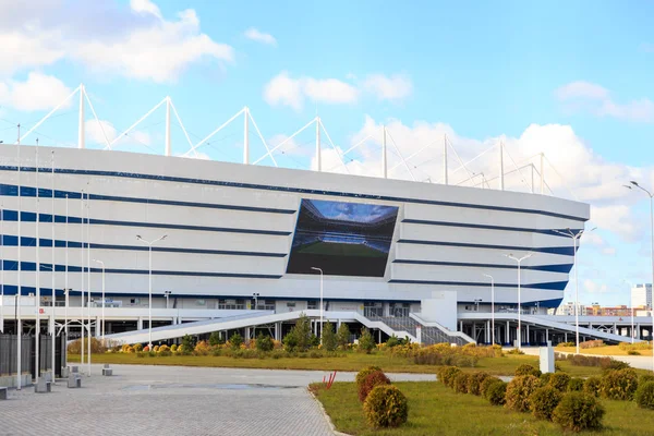 Rosja, Kaliningrad - 25 września 2018: Stadion "Kaliningrad" — Zdjęcie stockowe