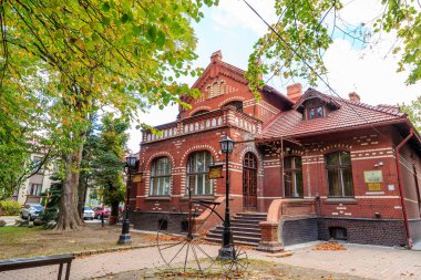 Rusya, Zelenogradsk-Eylül 22, 2018: yerel Lore Müzesi.