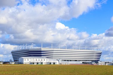 Rusya, Kaliningrad - 25 Eylül 2018: stadyum 