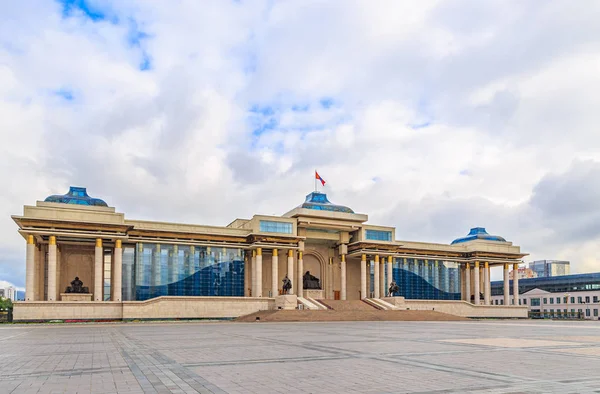Της Μογγολίας, Ουλάν Μπατόρ. Η κυβέρνηση Palace βρίσκεται στη n — Φωτογραφία Αρχείου