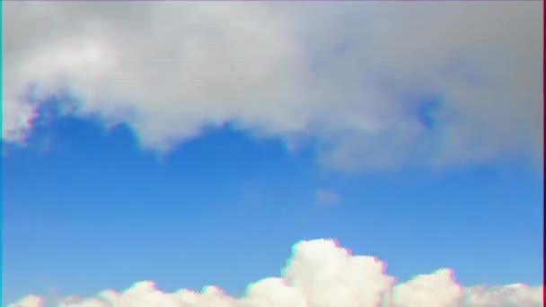 Effet Scintillant Les Nuages Changent Temps Écoulé Krasnaya Polyana Sotchi — Video