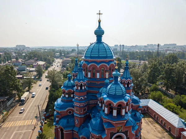 Rusia, Irkutsk. La Iglesia del Icono de la Madre de Dios de —  Fotos de Stock