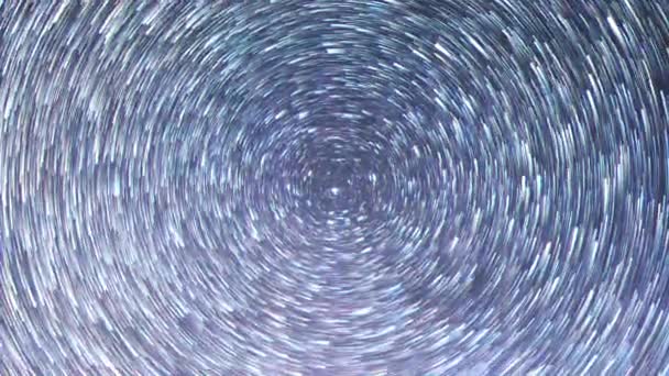 Effet scintillant. Les étoiles laissent des traces. Multicolore. Vidéo. UltraHD (4K )