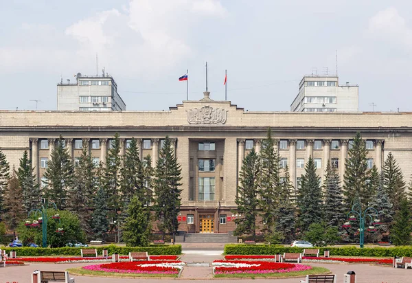 Rusya, Krasnoyarsk-23 Temmuz 2018: Bölüm Işleri Anabilim Dalı — Stok fotoğraf