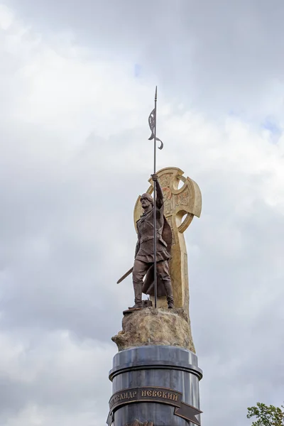 Rosja, Kaliningrad - 22 września 2018: Pomnik Aleksandra — Zdjęcie stockowe