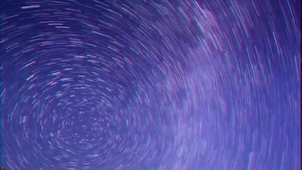 Efeito Falha Torno Eixo Terra Linha Time Lapse Vídeo Ultrahd — Vídeo de Stock