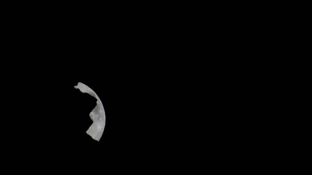 Effet Scintillant Lune Sort Rocher Temps Écoulé Vidéo — Video