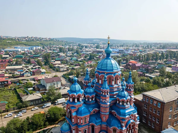 Russland, irkutsk. die Kirche der Ikone der Gottesmutter von — Stockfoto