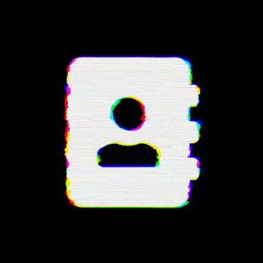 Sembol Adres defterinde hatalar var. Glitch ve şeritler 