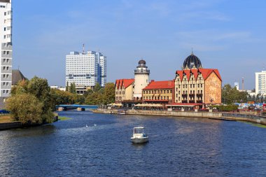 Rusya, Kaliningrad - 20 Eylül 2018: CI orta kısmında