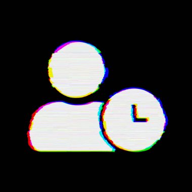 Sembol kullanıcı saathataları vardır. Glitch ve şeritler 