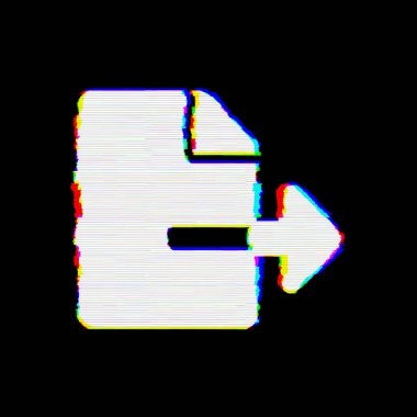 Sembol dosyası dışa aktarma hataları vardır. Glitch ve şeritler 