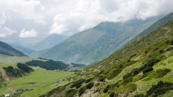 Effet Scintillant Valley View Chon Suu Gorge Grigoriev Issyk Kul — Video