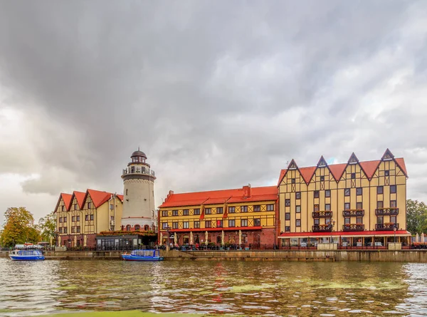 Rusya, Kaliningrad - 24 Eylül 2018: CI orta kısmında