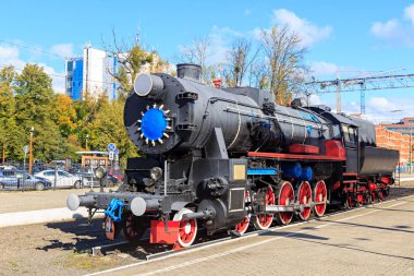 Rusya, Kaliningrad-24 Eylül 2018: anıt Buhar 