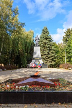 Rusya, Zelenogradsk - 22 Eylül 2018: Anma t karmaşık