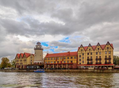 Rusya, Kaliningrad - 24 Eylül 2018: CI orta kısmında