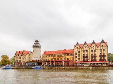 Rusya, Kaliningrad - 24 Eylül 2018: CI orta kısmında