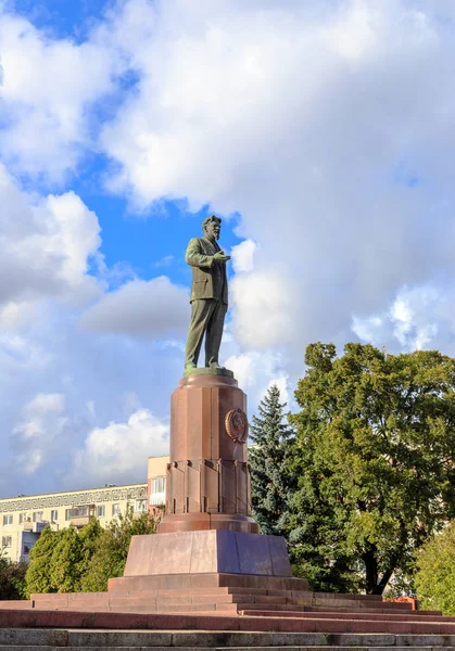 Rusland, Kaliningrad - September 22, 2018: Monument mi Kalinin. — Stockfoto