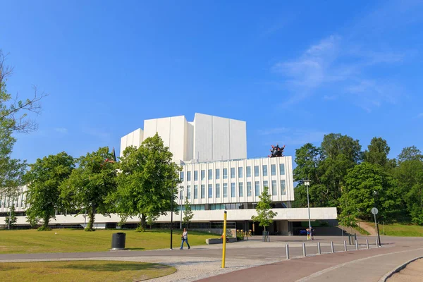 Helsinki, Finlandia - 21 de junio de 2019: Palacio de Congresos Finlandia . — Foto de Stock