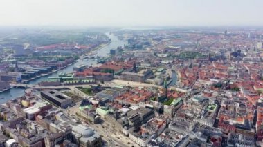 Kopenhag, Danimarka. Kraliyet Sarayı Christiansborg, Christiansborg Yuvaları. 4k