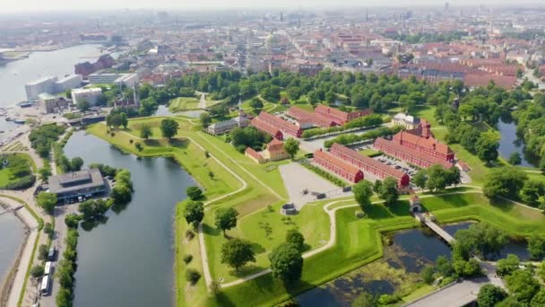 Copenhague, Danemark. Ancien Fort Kastellet. 4K 