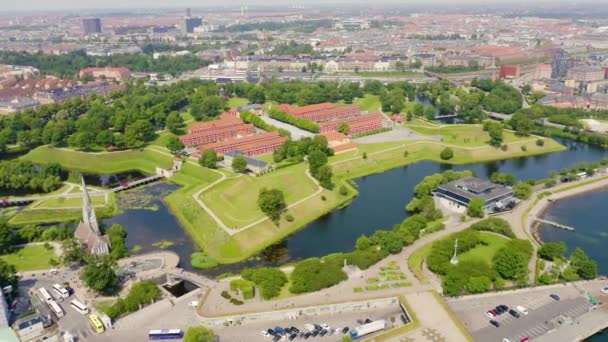Copenhague, Danemark. Ancien Fort Kastellet. 4K 