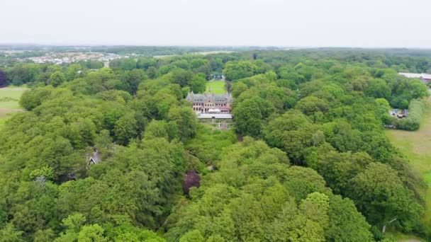 Suède. Château sur les rives du détroit d'Oresund. Sofieru. 4K — Video