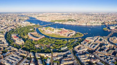 Saint-Petersburg, Rusya. Peter-Pavel'in Kalesi. Panorama th