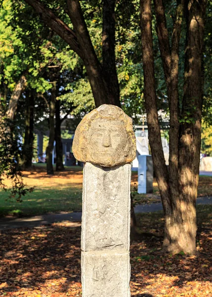 Russland, kaliningrad - 20. september 2018: parkskulptur auf der — Stockfoto