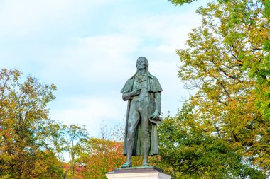 Rusya, Kaliningrad - 22 Eylül 2018: Friedrich anıt 