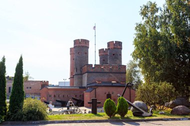 Rusya, Kaliningrad - 20 Eylül 2018: Friedrichsburg Gat