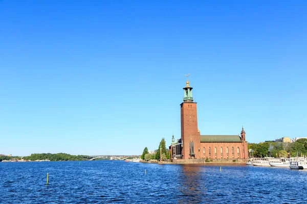 Stockholm, Suède. Hôtel de ville de Stockholm — Photo