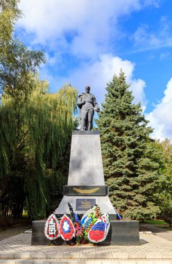 Rusya, Zelenogradsk - 22 Eylül 2018: Anma t karmaşık