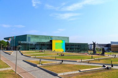 Helsinki, Finlandiya - 21 Haziran 2019: Helsinki Müzik Evi. Müsi