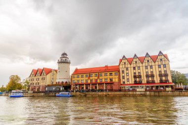Rusya, Kaliningrad - 24 Eylül 2018: CI orta kısmında