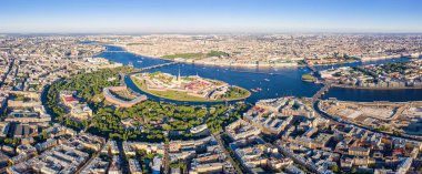 Saint-Petersburg, Rusya. Peter-Pavel'in Kalesi. Panorama th
