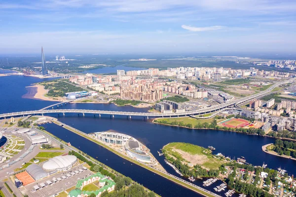 Sint-Petersburg, Rusland. 65e gemeentelijk district van St. Petersb — Stockfoto